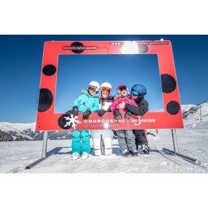Sortie de ski à Courchevel. Crédit photo A Cornu Sortie de ski à Courchevel. Crédit photo A Cornu